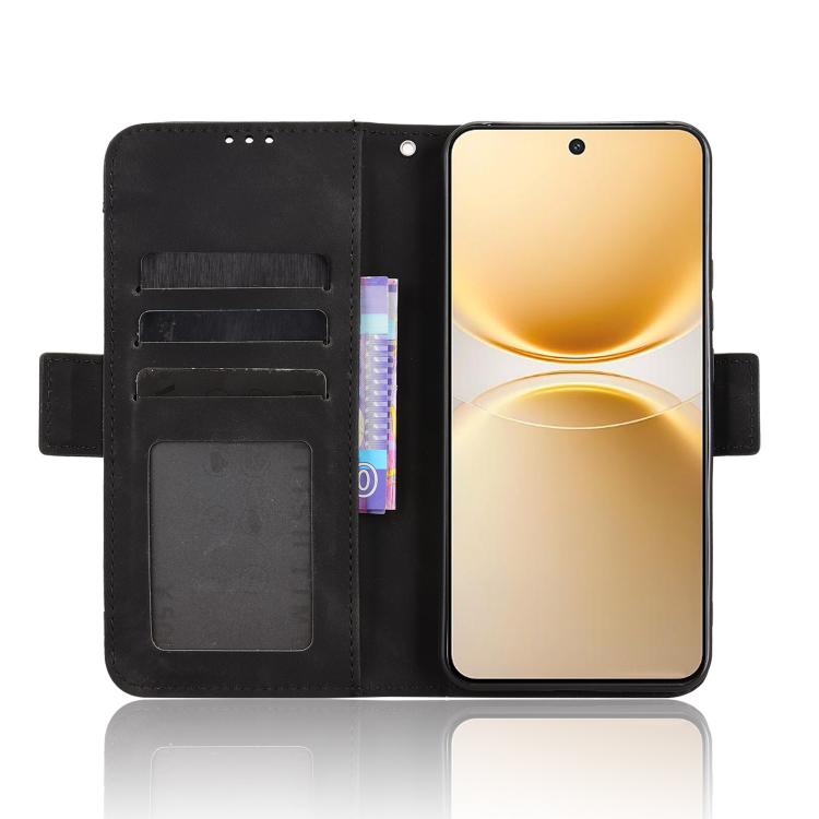 For vivo Y500 Pro 5G Skin Feel Calf Texture Card Slots Leather Phone Case