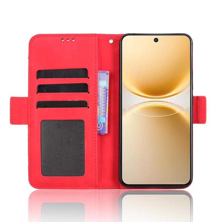 For vivo Y500 Pro 5G Skin Feel Calf Texture Card Slots Leather Phone Case