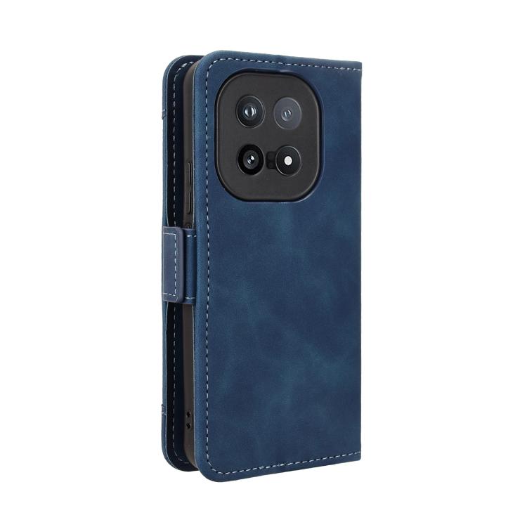 For vivo iQOO 15 5G Skin Feel Calf Texture Card Slots Leather Phone Case