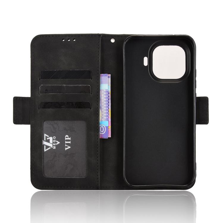 For vivo iQOO Z11 Turbo 5G / 15R 5G Skin Feel Calf Texture Card Slots Leather Phone Case