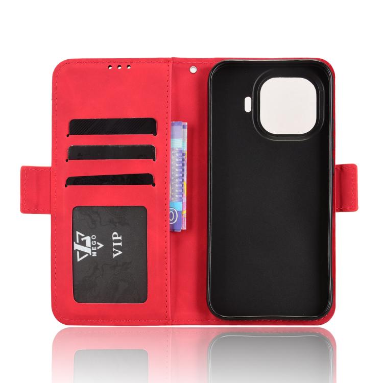 For vivo iQOO Z11 Turbo 5G / 15R 5G Skin Feel Calf Texture Card Slots Leather Phone Case