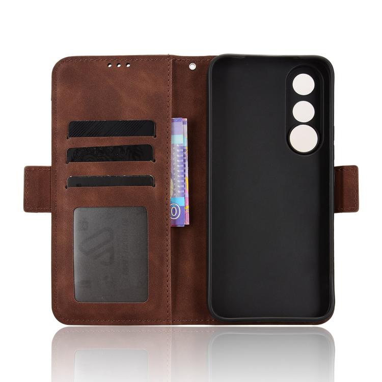 For vivo V70 FE 5G Skin Feel Calf Texture Card Slots Leather Phone Case