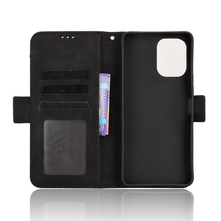 For vivo Y21 5G / Y05 4G Skin Feel Calf Texture Card Slots Leather Phone Case