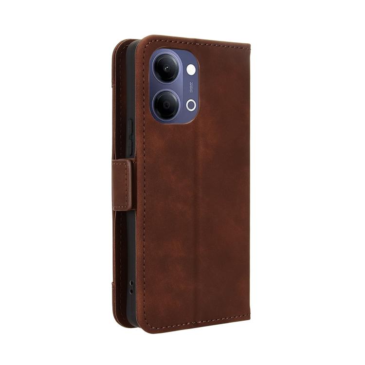 For vivo Y21 5G / Y05 4G Skin Feel Calf Texture Card Slots Leather Phone Case