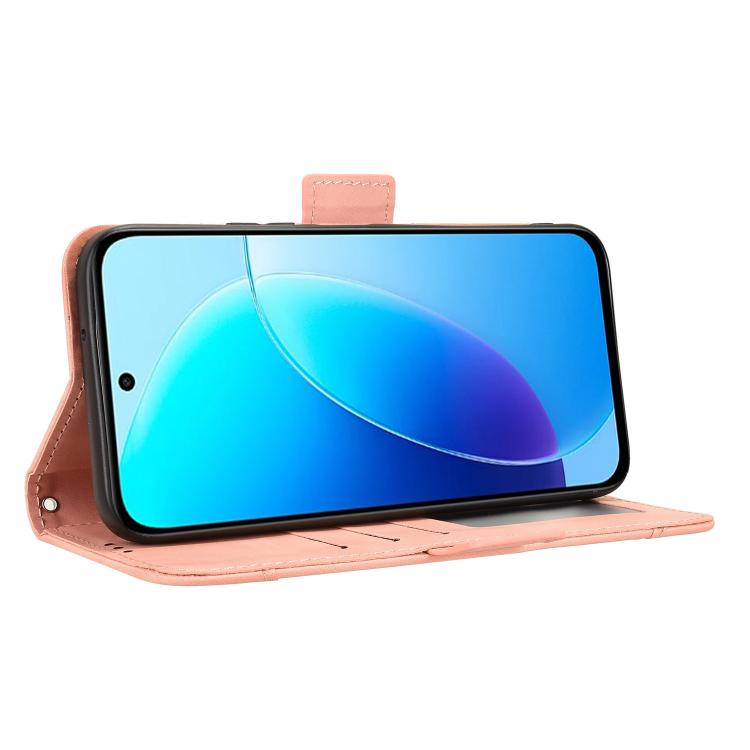 For vivo Y31d 4G / Y500i 5G Skin Feel Calf Texture Card Slots Leather Phone Case