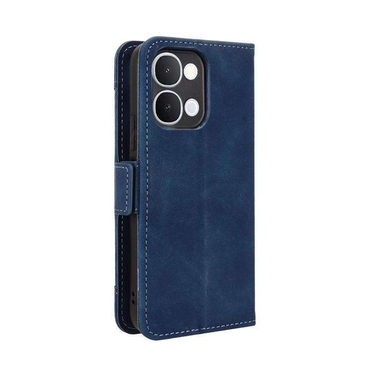 For vivo Y31d 4G / Y500i 5G Skin Feel Calf Texture Card Slots Leather Phone Case