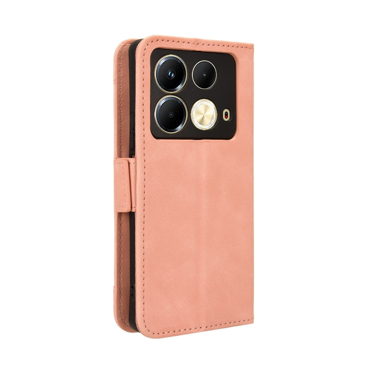 For Infinix Note 40 4G Skin Feel Calf Texture Card Slots Leather Phone Case