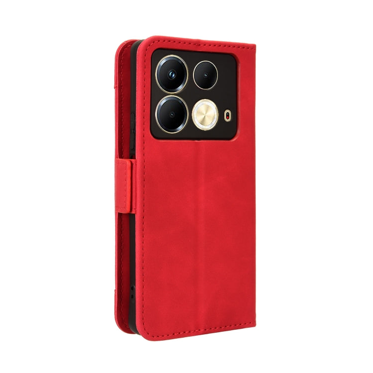 For Infinix Note 40 4G Skin Feel Calf Texture Card Slots Leather Phone Case