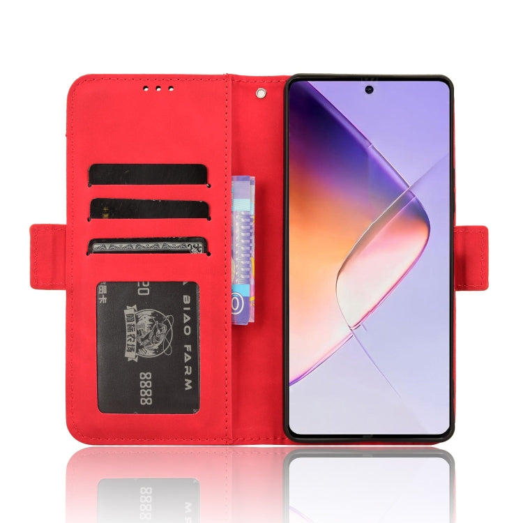 For Infinix Note 40 4G Skin Feel Calf Texture Card Slots Leather Phone Case