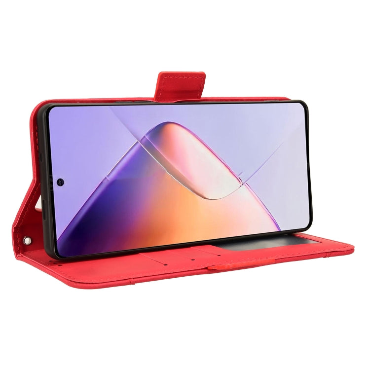 For Infinix Note 40 4G Skin Feel Calf Texture Card Slots Leather Phone Case