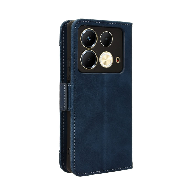 For Infinix Note 40 4G Skin Feel Calf Texture Card Slots Leather Phone Case