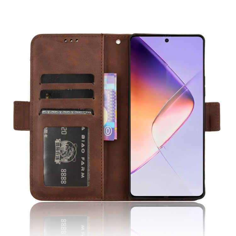 For Infinix Note 40 4G Skin Feel Calf Texture Card Slots Leather Phone Case