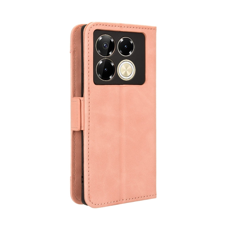 For Infinix Note 40 Pro 5G Skin Feel Calf Texture Card Slots Leather Phone Case