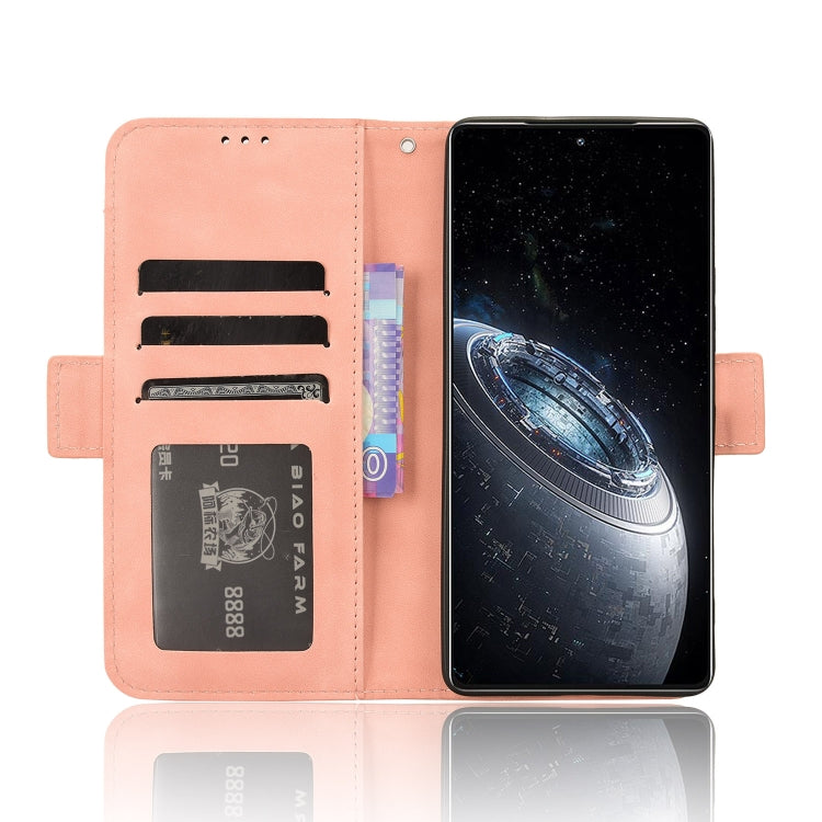 For Infinix GT 20 Pro 5G Skin Feel Calf Texture Card Slots Leather Phone Case