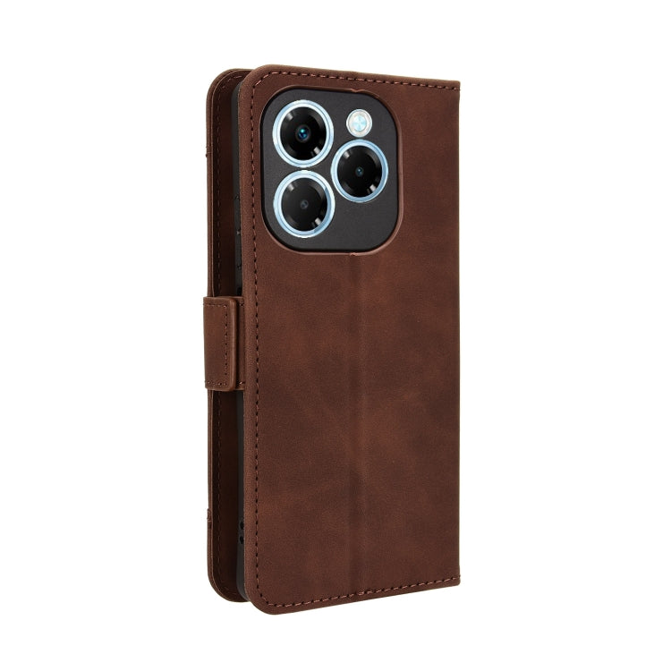 For Infinix Note 40X 5G Skin Feel Calf Texture Card Slots Leather Phone Case