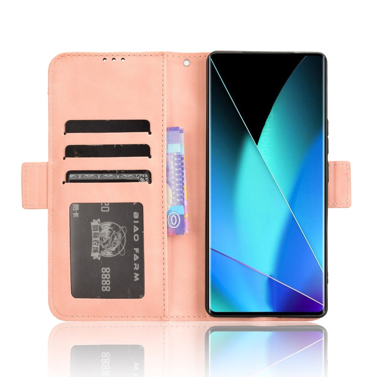 For Infinix Zero 40 4G Skin Feel Calf Texture Card Slots Leather Phone Case