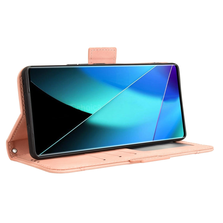 For Infinix Zero 40 4G Skin Feel Calf Texture Card Slots Leather Phone Case