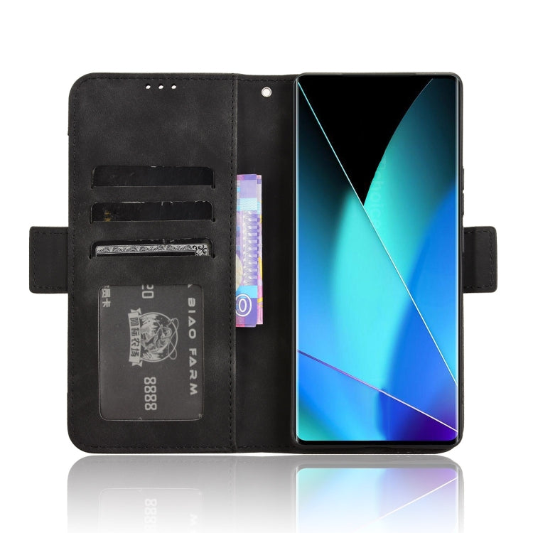 For Infinix Zero 40 4G Skin Feel Calf Texture Card Slots Leather Phone Case