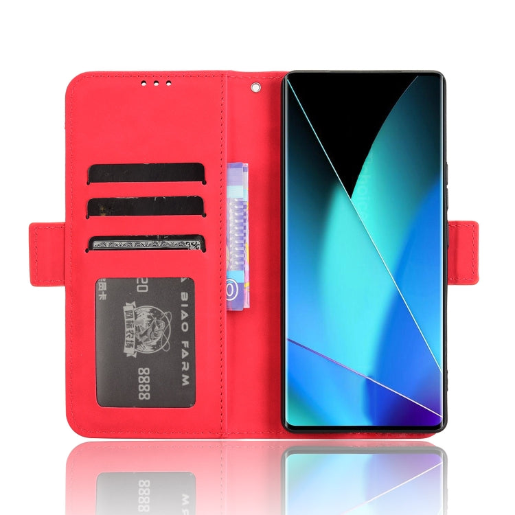 For Infinix Zero 40 4G Skin Feel Calf Texture Card Slots Leather Phone Case