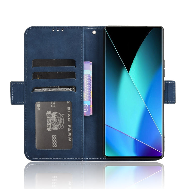 For Infinix Zero 40 4G Skin Feel Calf Texture Card Slots Leather Phone Case