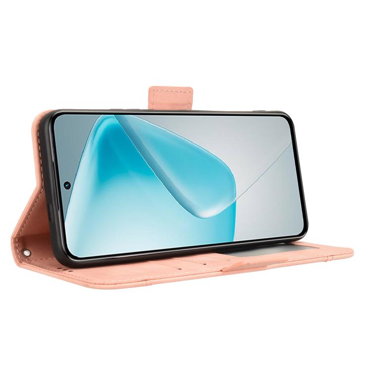 For Infinix Hot 50 Pro 4G Skin Feel Calf Texture Card Slots Leather Phone Case