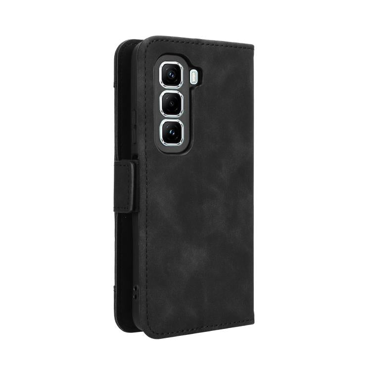 For Infinix Hot 50 Pro 4G Skin Feel Calf Texture Card Slots Leather Phone Case