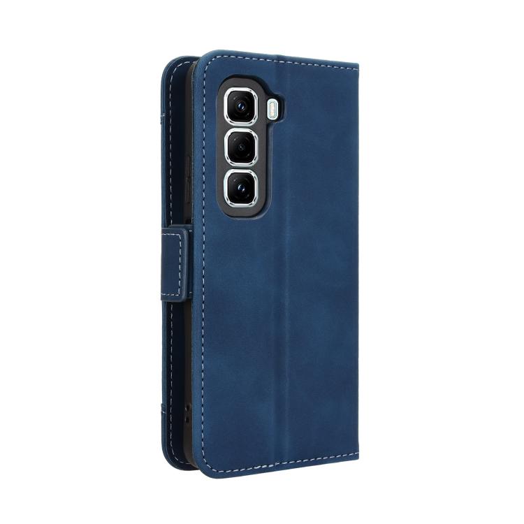 For Infinix Hot 50 Pro 4G Skin Feel Calf Texture Card Slots Leather Phone Case
