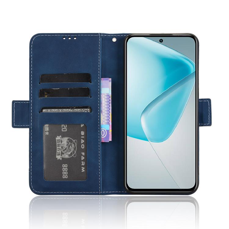 For Infinix Hot 50 Pro 4G Skin Feel Calf Texture Card Slots Leather Phone Case