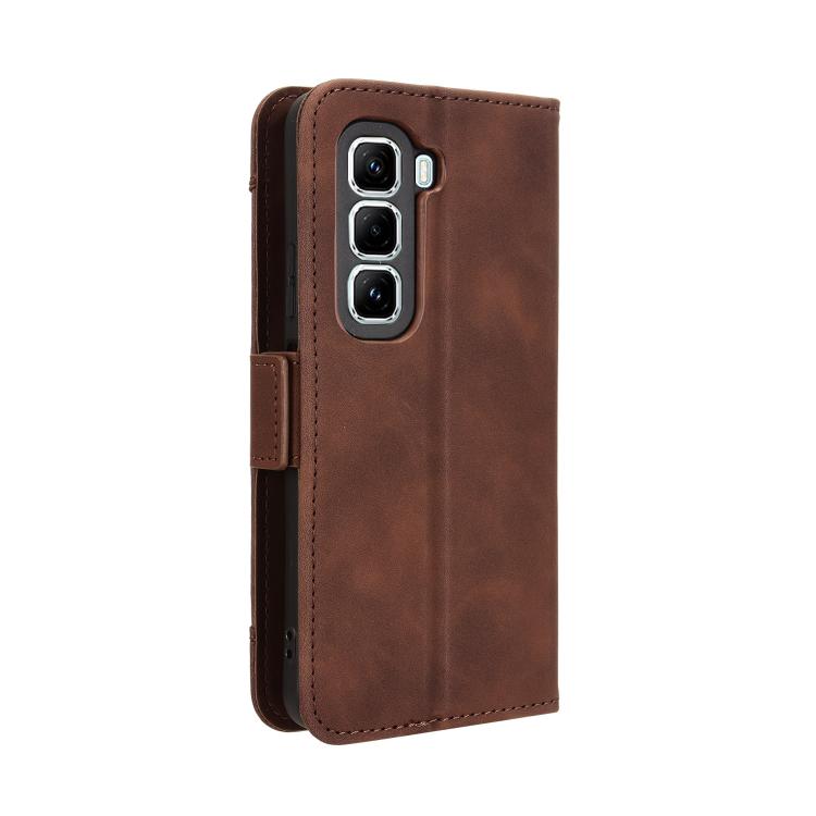 For Infinix Hot 50 Pro 4G Skin Feel Calf Texture Card Slots Leather Phone Case