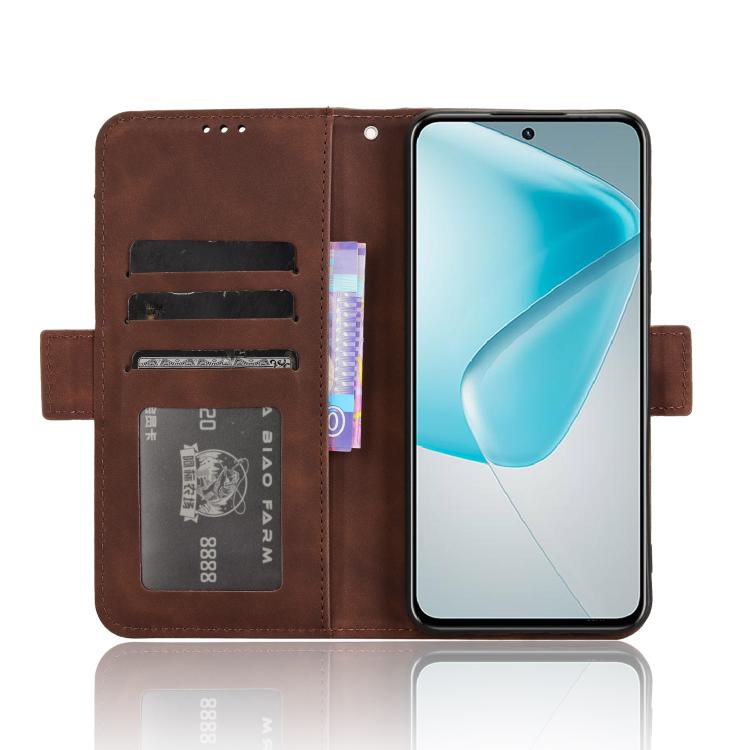 For Infinix Hot 50 Pro 4G Skin Feel Calf Texture Card Slots Leather Phone Case