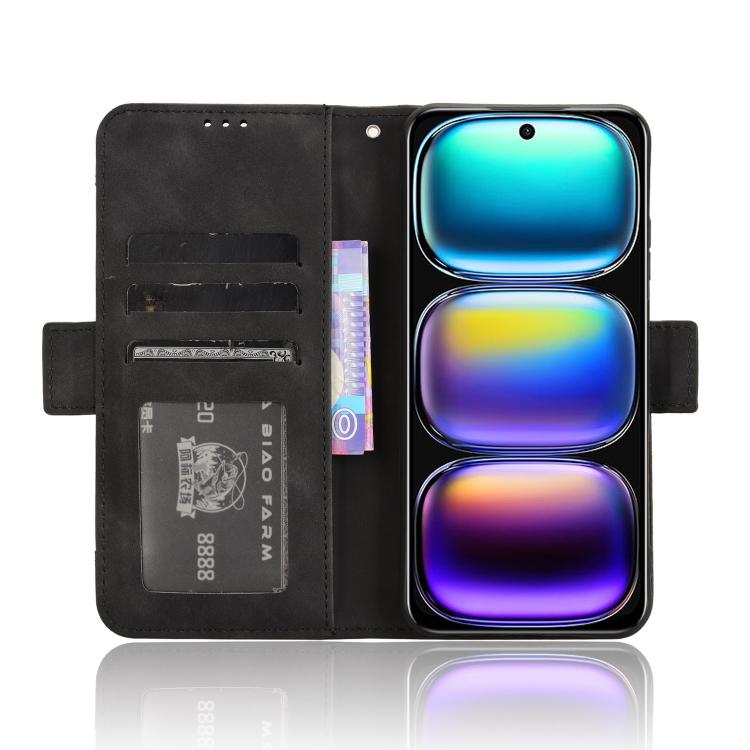For Infinix Hot 50i 4G / Smart 9 4G Skin Feel Calf Texture Card Slots Leather Phone Case