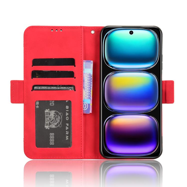 For Infinix Hot 50i 4G / Smart 9 4G Skin Feel Calf Texture Card Slots Leather Phone Case