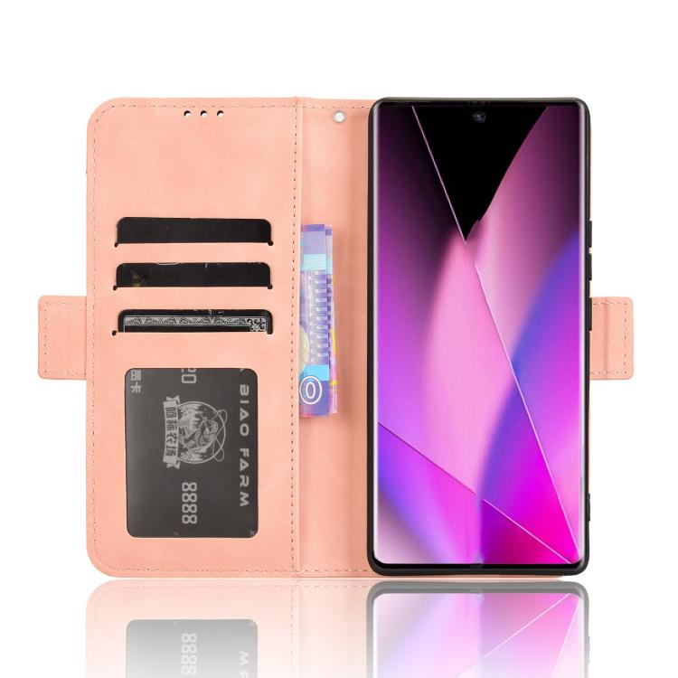 For Infinix Zero 40 5G Skin Feel Calf Texture Card Slots Leather Phone Case