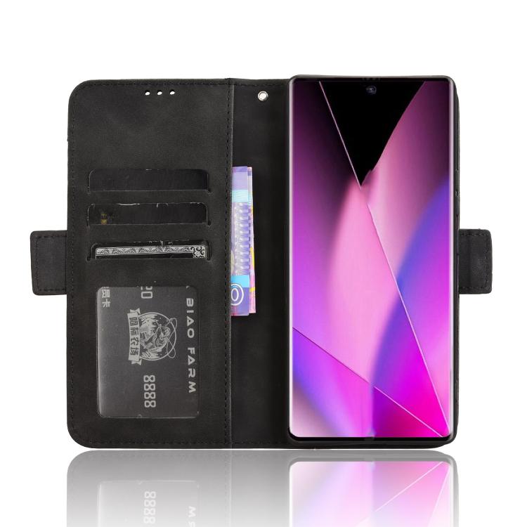 For Infinix Zero 40 5G Skin Feel Calf Texture Card Slots Leather Phone Case