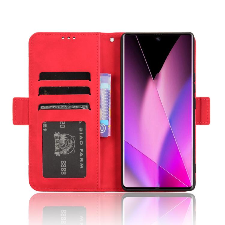 For Infinix Zero 40 5G Skin Feel Calf Texture Card Slots Leather Phone Case