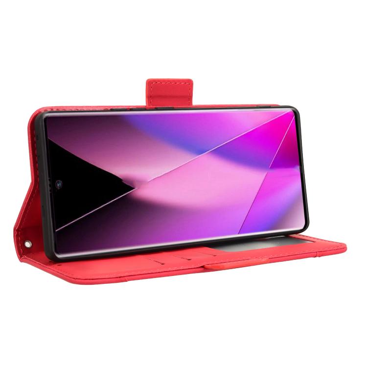 For Infinix Zero 40 5G Skin Feel Calf Texture Card Slots Leather Phone Case