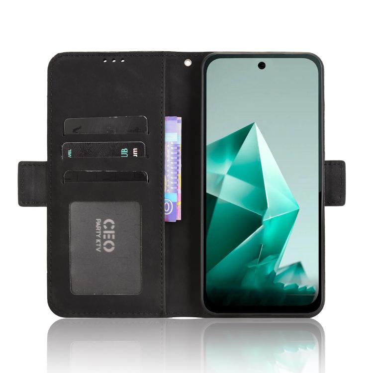 For Infinix Note 50x 5G Skin Feel Calf Texture Card Slots Leather Phone Case
