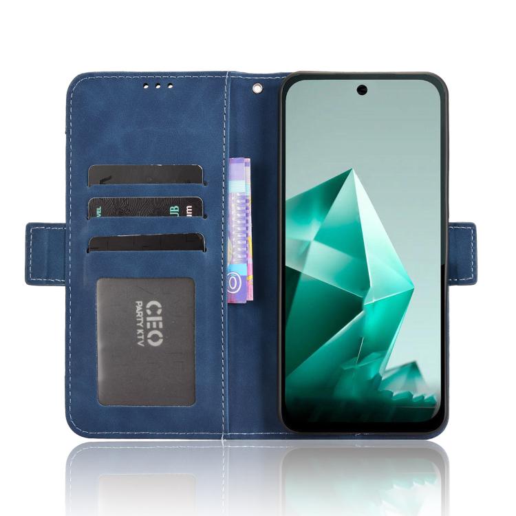 For Infinix Note 50x 5G Skin Feel Calf Texture Card Slots Leather Phone Case