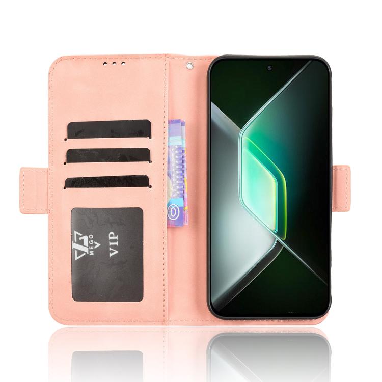 For Infinix GT 30 Pro 5G Skin Feel Calf Texture Card Slots Leather Phone Case