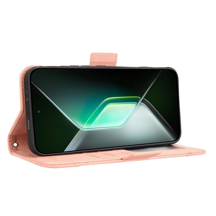 For Infinix GT 30 Pro 5G Skin Feel Calf Texture Card Slots Leather Phone Case