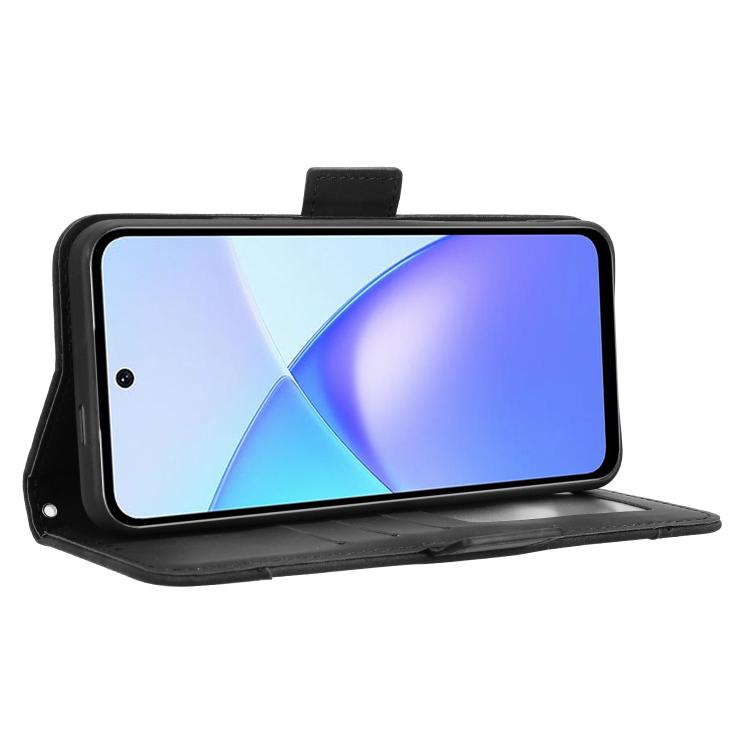 For Infinix Smart 10 / Tecno Pop 10 4G Skin Feel Calf Texture Card Slots Leather Phone Case