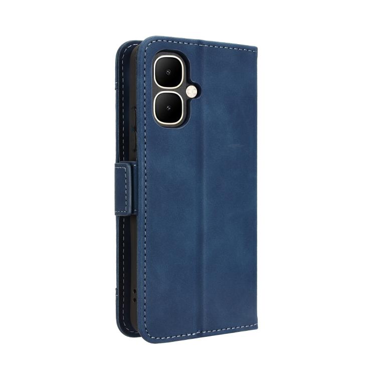For Infinix Smart 10 / Tecno Pop 10 4G Skin Feel Calf Texture Card Slots Leather Phone Case