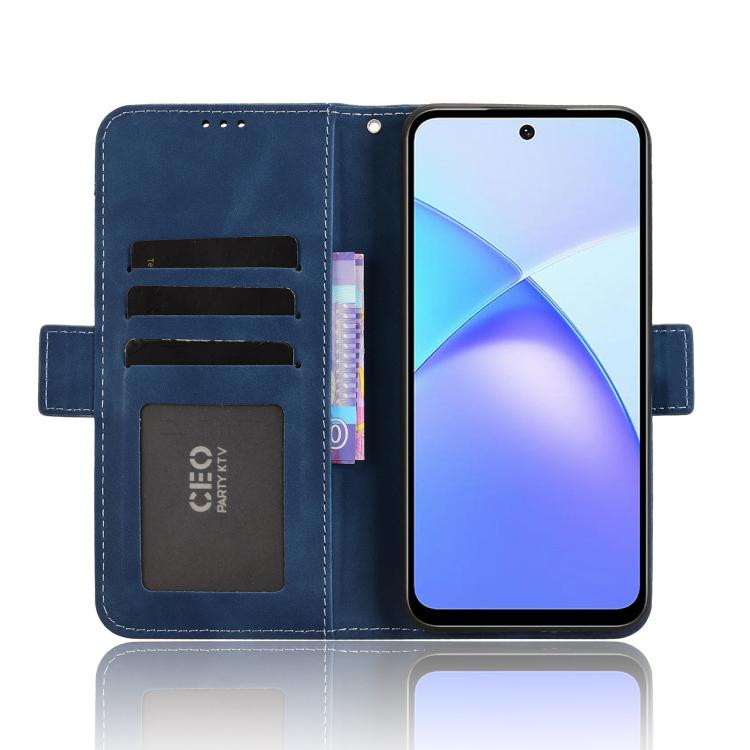 For Infinix Smart 10 / Tecno Pop 10 4G Skin Feel Calf Texture Card Slots Leather Phone Case