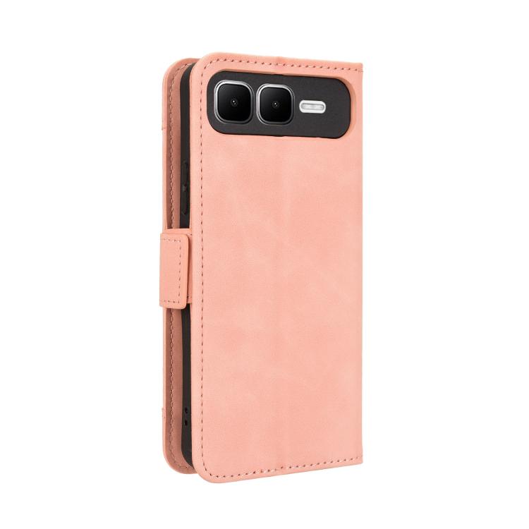 For Infinix Smart 10 Plus 4G Skin Feel Calf Texture Card Slots Leather Phone Case