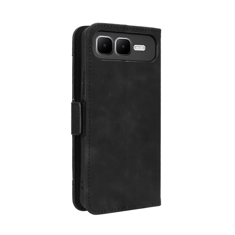 For Infinix Smart 10 Plus 4G Skin Feel Calf Texture Card Slots Leather Phone Case