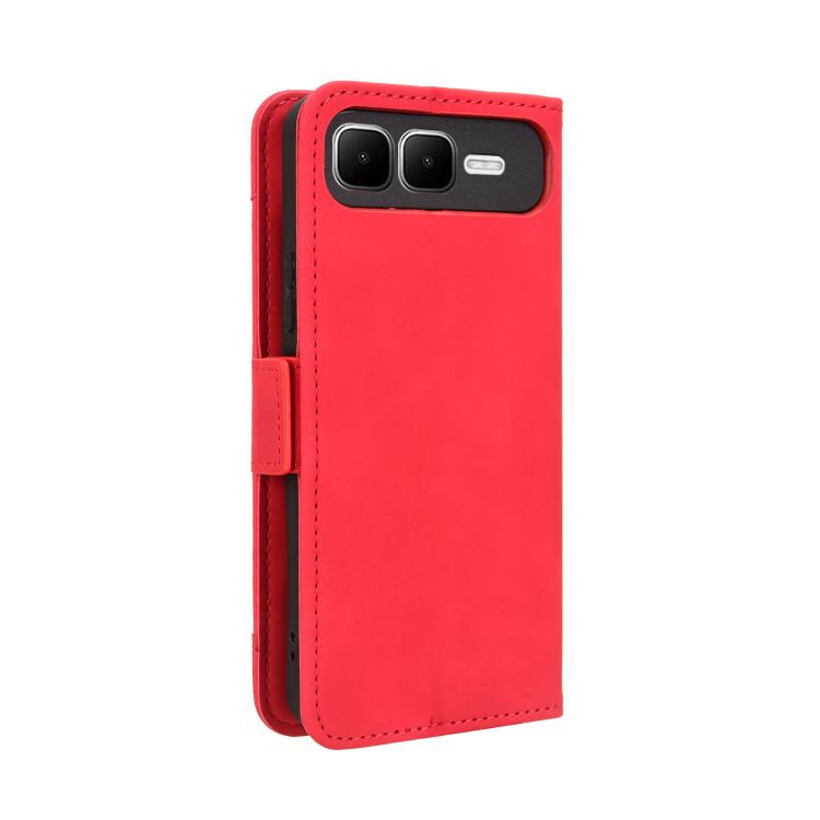 For Infinix Smart 10 Plus 4G Skin Feel Calf Texture Card Slots Leather Phone Case