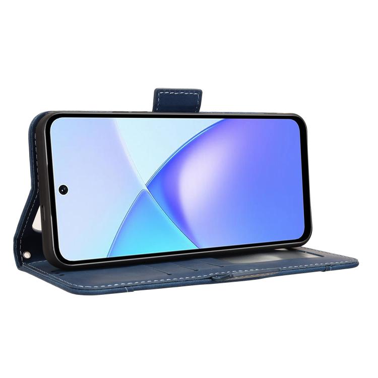 For Infinix Smart 10 Plus 4G Skin Feel Calf Texture Card Slots Leather Phone Case