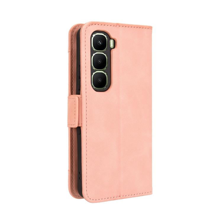 For Infinix Hot 60i 4G / Hot 60 5G Skin Feel Calf Texture Card Slots Leather Phone Case