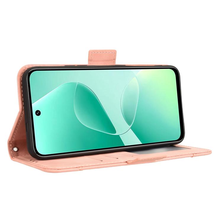 For Infinix Hot 60i 4G / Hot 60 5G Skin Feel Calf Texture Card Slots Leather Phone Case