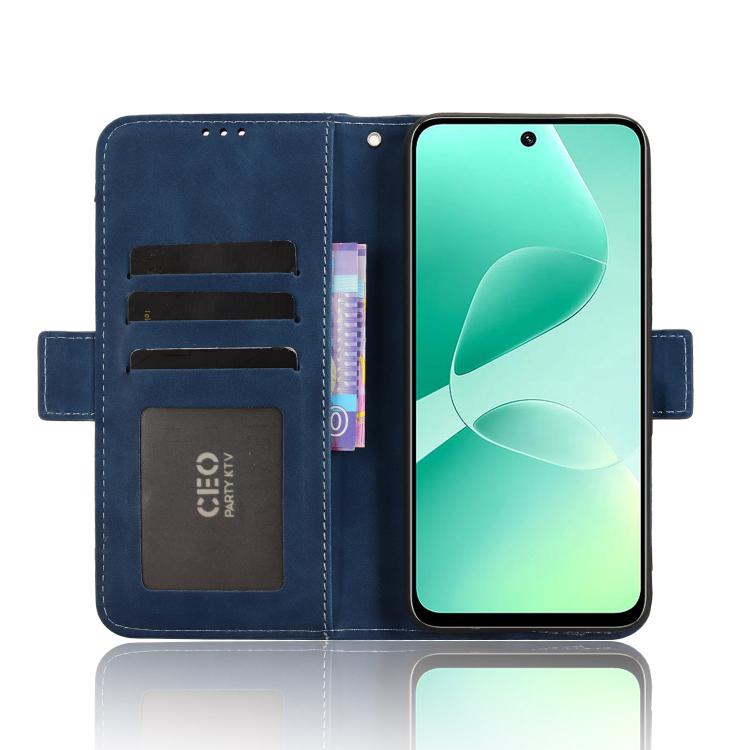 For Infinix Hot 60i 4G / Hot 60 5G Skin Feel Calf Texture Card Slots Leather Phone Case